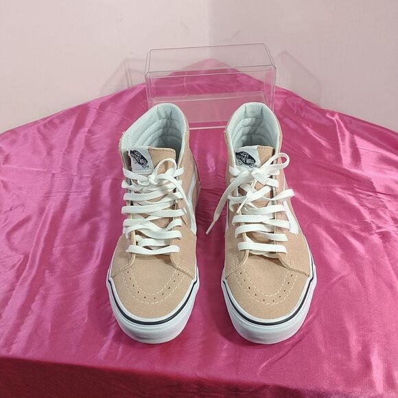 Vans Men's 7/Women's 8.5 Sk8-Hi Mahogany Rose/True White . - Picture 8 of 8